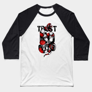 Trust No One Baseball T-Shirt